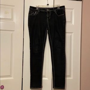 Ladies black jeans
